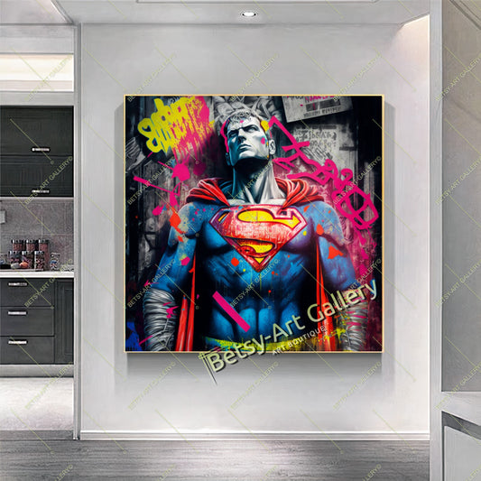 Darth Vader Wall Art - Futuristic Cyborg Warrior Art Print