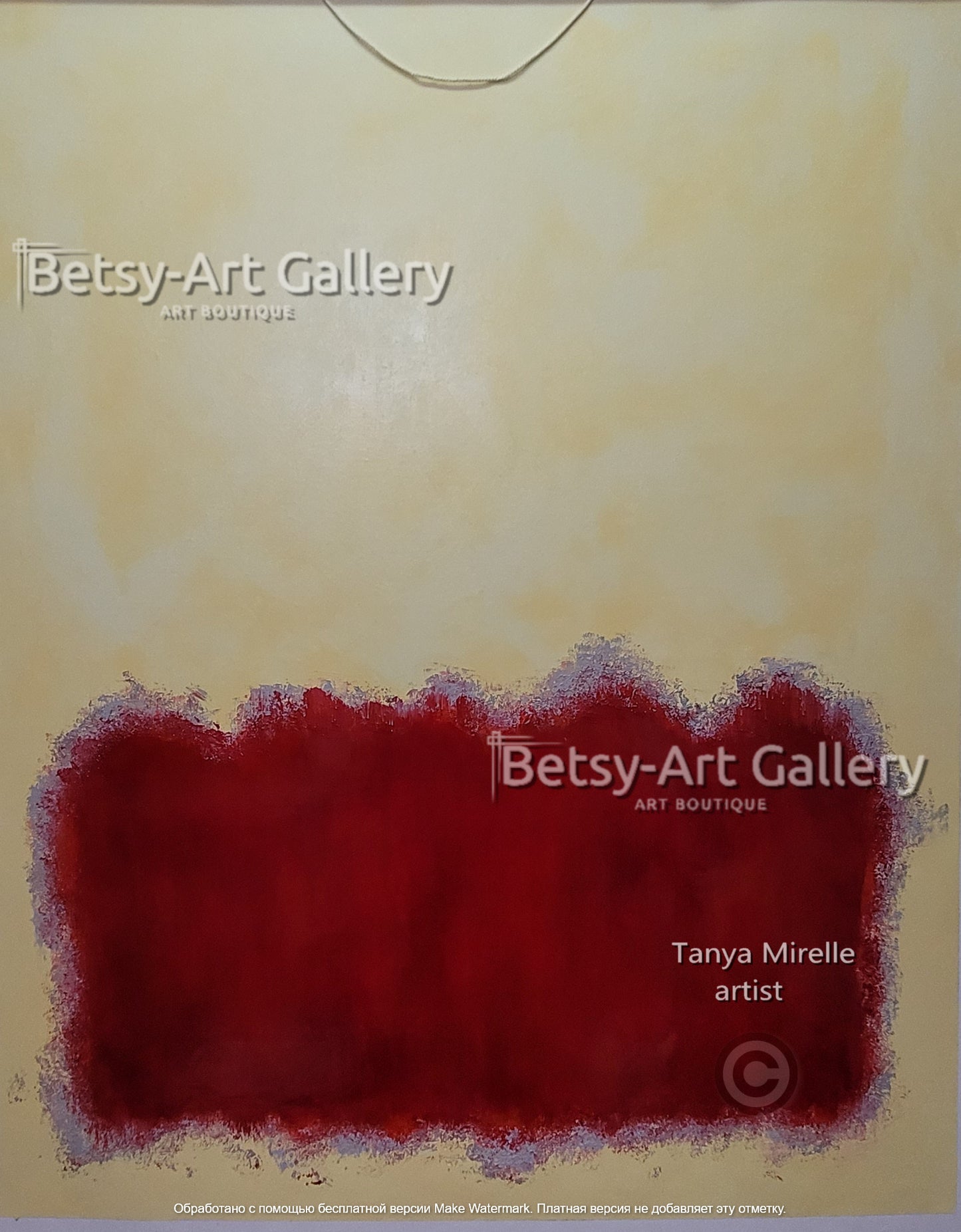 Mark Rothko Black Red Green - Modern Abstract Wall Art