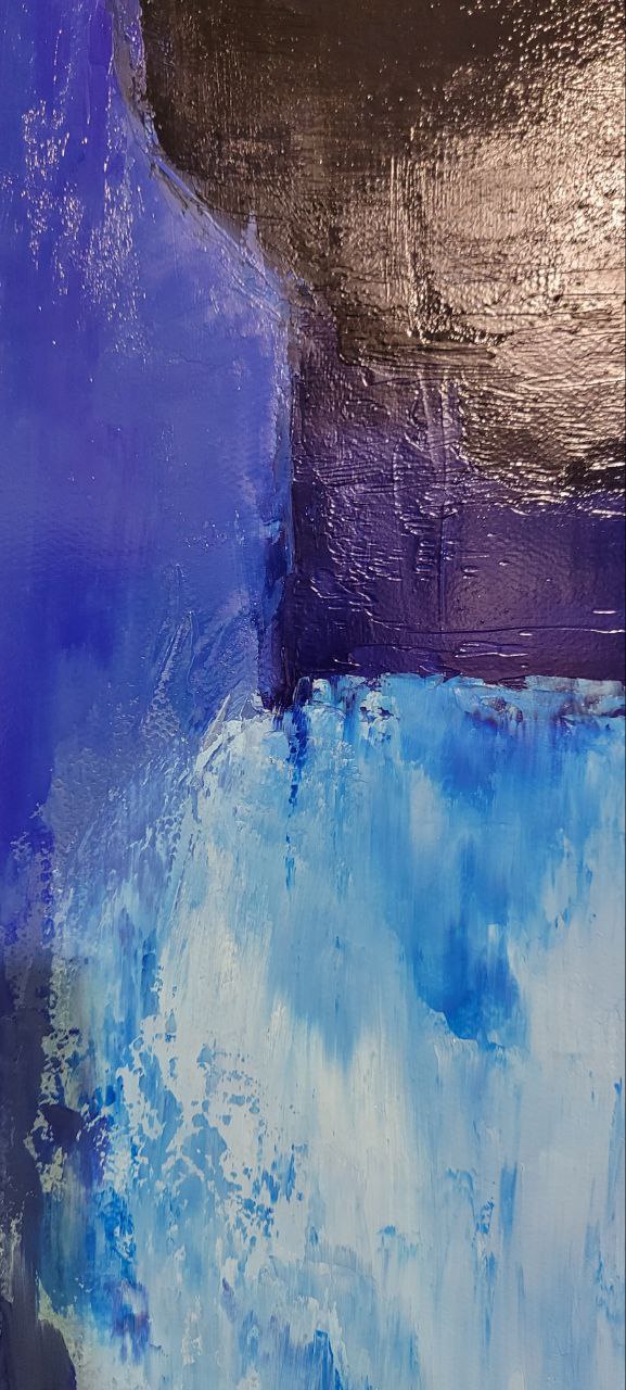 Mark Rothko Blue Black - Modern Abstract Wall Art