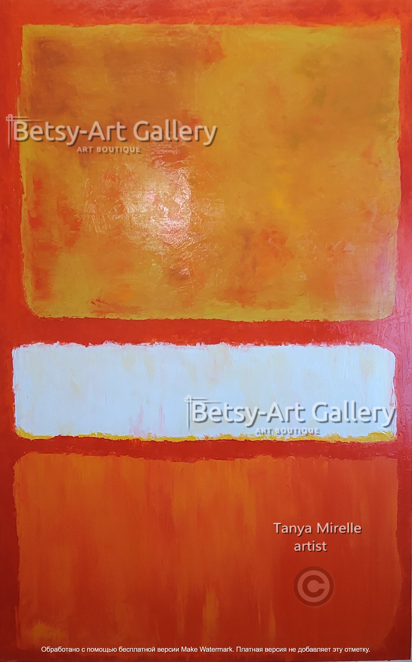 Mark Rothko Red Black - Modern Abstract Wall Art