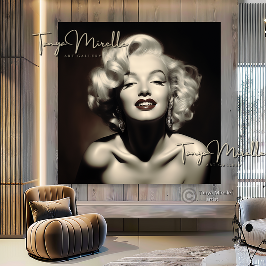 Iconic Black White Marilyn Monroe Art Print C canvas print canvas wall art celebreti art print giclée prints graffiti art print graffiti canvas graffiti canvas art hollywood art print large canvas print large wall art Large Wall Art Decor merilyn monroe art print Merilyn Monroe painting modern abstract art modern art print pop art print print on canvas ready to hang canvas street art on canvas stretched canvas art wall art prints watercolor art
