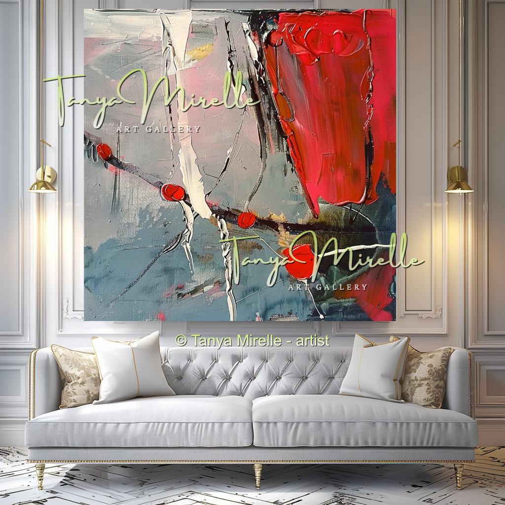 Modern Abstract Wall Art for Luxury Interiors #314