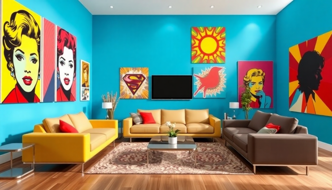 Elevate Your Living Space with Bold and Vibrant Pop Art Prints - Tanya Mirelle Art Gallery