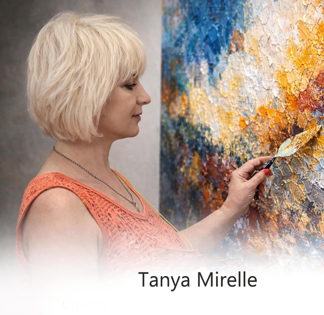 Custom Order - Hand-Painted Modern Impasto Abstract Painting