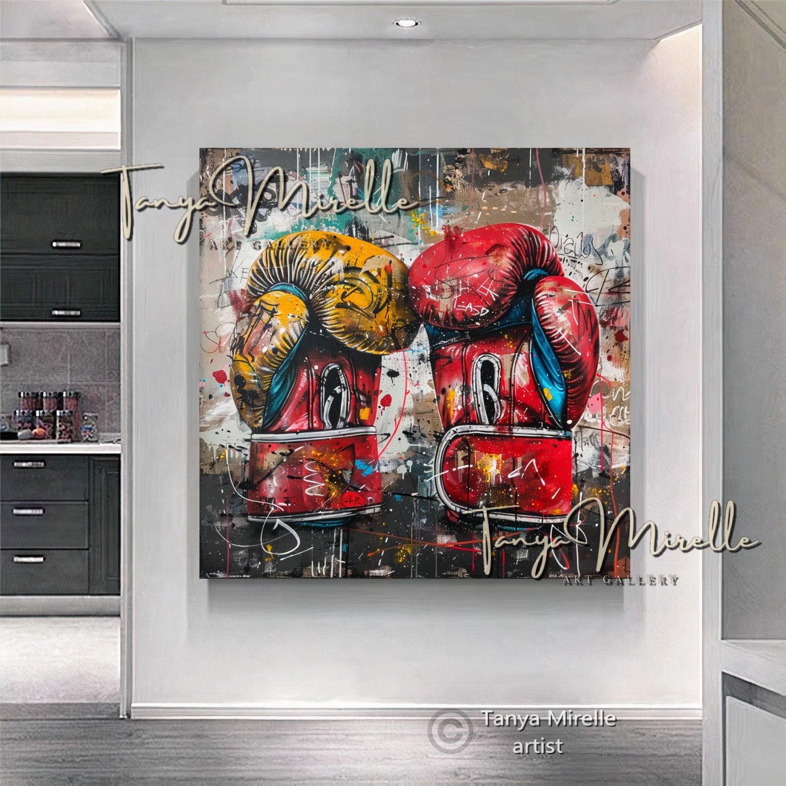 {{ product.title }} canvas artwork by Tanya Mirelle – modern wall decor – original artwork for home, living room, office, or gallery