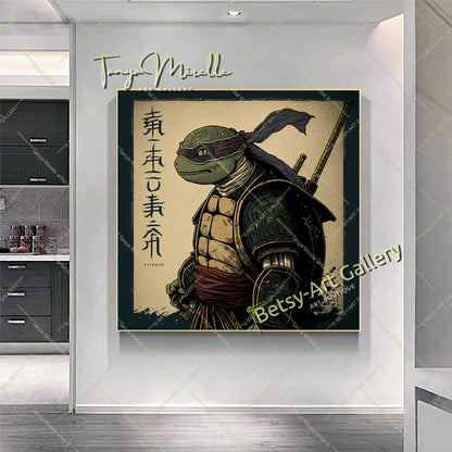 Teenage Mutant Ninja Turtle Pop Art Print