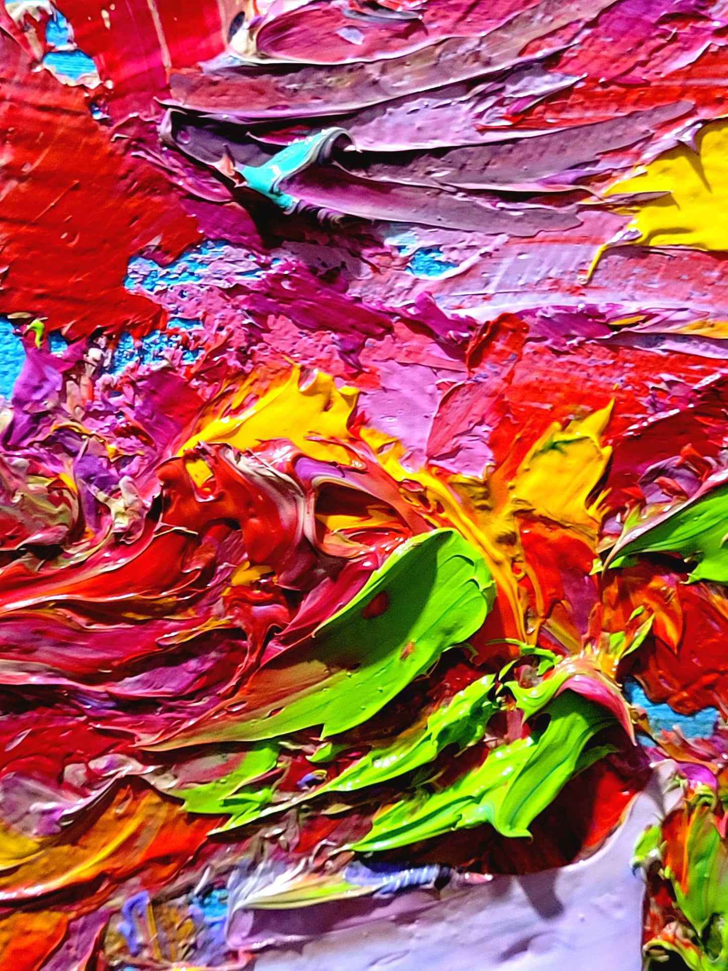 Custom Order - Hand-Painted Modern Impasto Abstract Painting