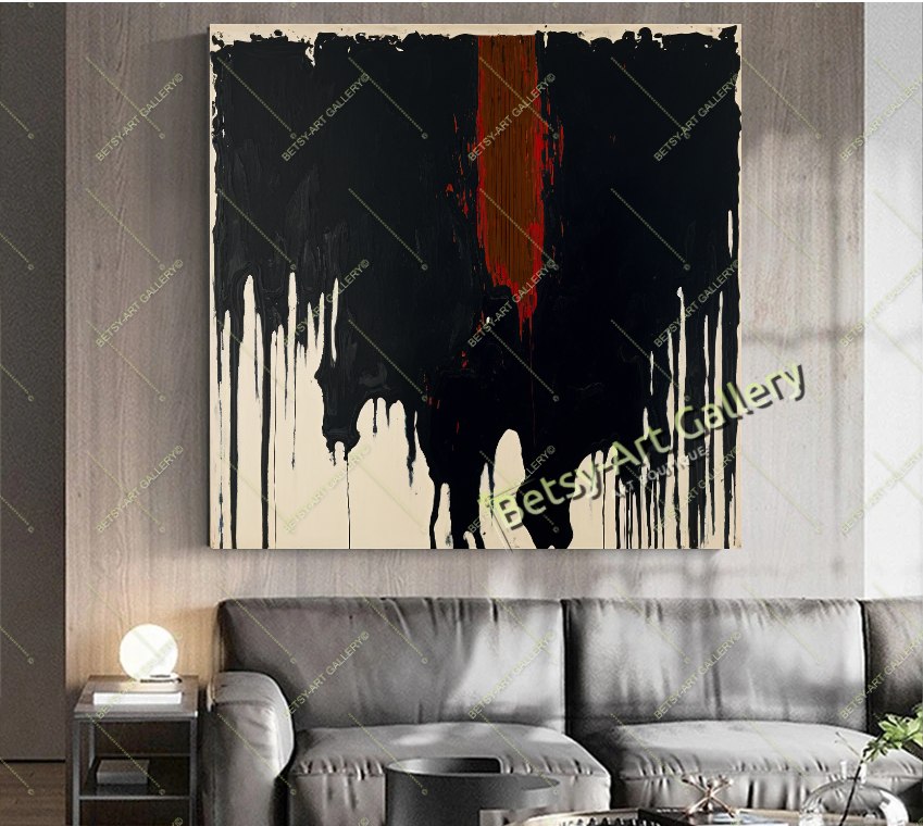 {{ product.title }} canvas artwork by Tanya Mirelle – modern wall decor – original artwork for home, living room, office, or gallery