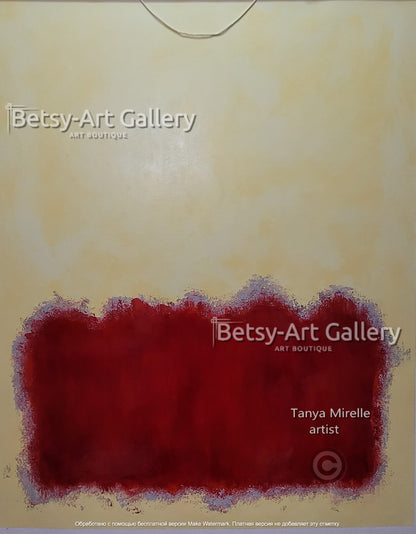 Mark Rothko Black Red Green - Modern Abstract Wall Art