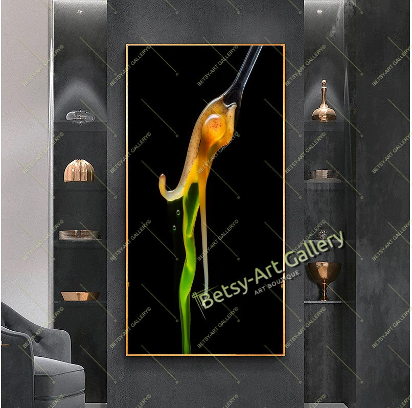 Modern Lighthouse Canvas Print, Coastal Wall Art