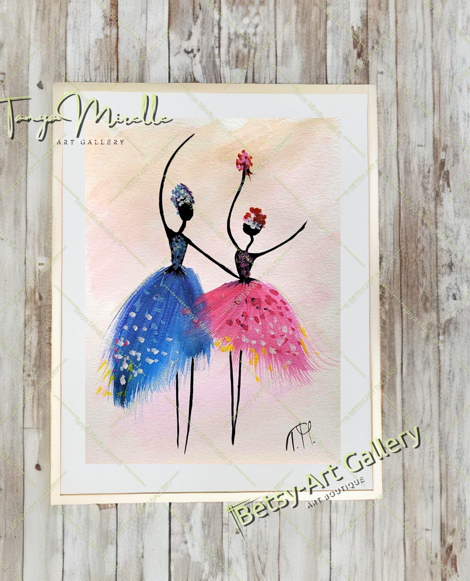 Original Watercolor Ballet Painting, Ballerina Dance Art No Frame abstract expressionism art for girls Ballerina Dance ballerina print ballet decor ballet painting birthday gift colorful painting dance wall art dancer illustration elegant art gift for mom modern art modern wall art paper painting small painting wall art home decor watercolor art watercolor painting