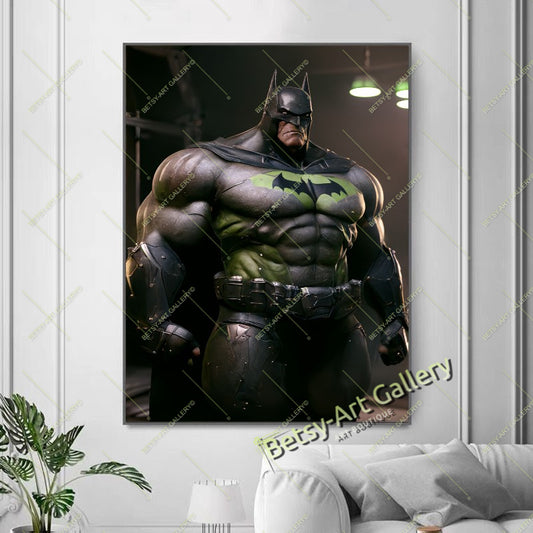 Spider-Man Red Blue Superhero Wall Art Print