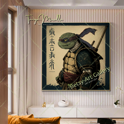 Teenage Mutant Ninja Turtle Pop Art Print