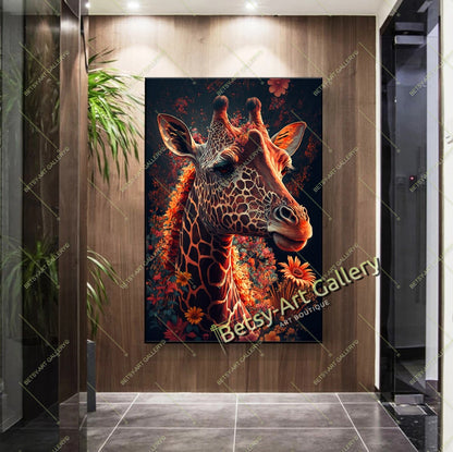 Jungle Elephant Canvas Print - African Wildlife Artwork