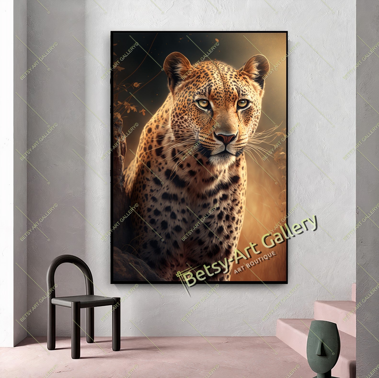 {{ product.title }} canvas artwork by Tanya Mirelle – modern wall decor – original artwork for home, living room, office, or gallery