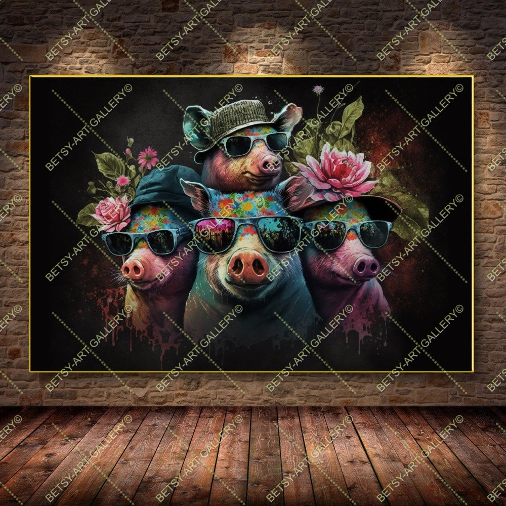 {{ product.title }} canvas artwork by Tanya Mirelle – modern wall decor – original artwork for home, living room, office, or gallery