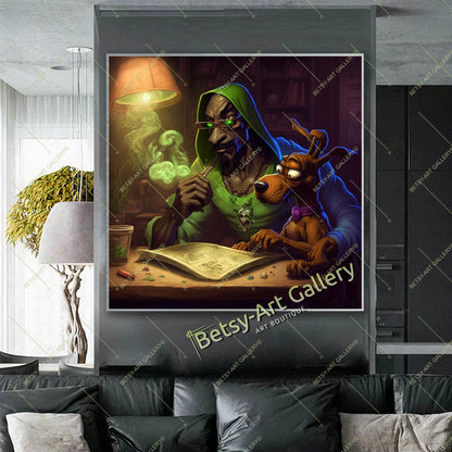 Retro Mario 80s Canvas Print, Vintage Video Game Wall Art