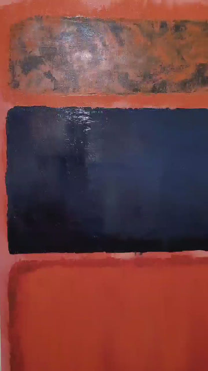 Mark Rothko Black Red Green - Modern Abstract Wall Art