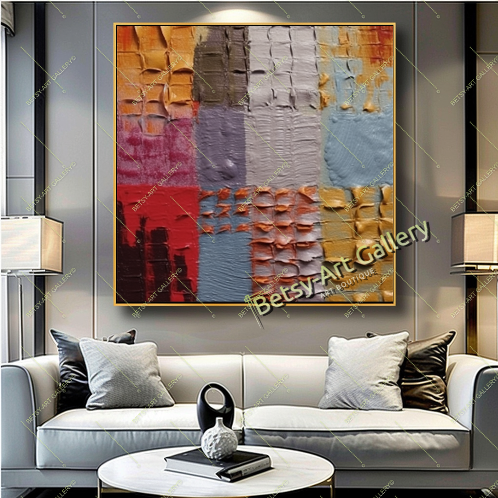 {{ product.title }} canvas artwork by Tanya Mirelle – modern wall decor – original artwork for home, living room, office, or gallery