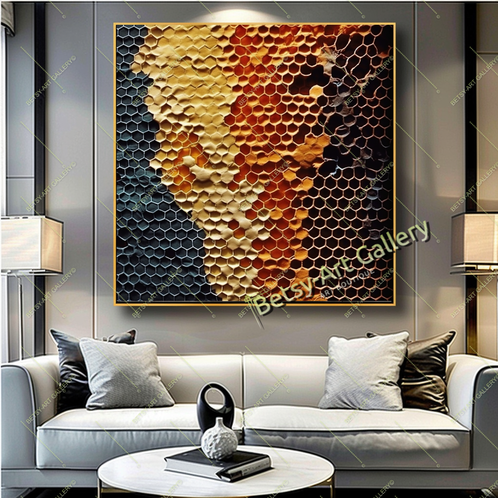 Industrial Chains Abstract Canvas Print