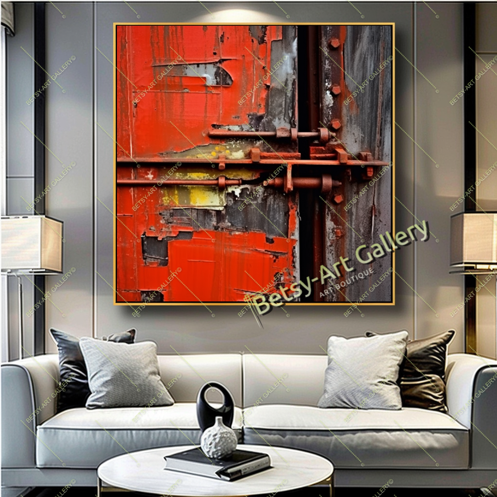 {{ product.title }} canvas artwork by Tanya Mirelle – modern wall decor – original artwork for home, living room, office, or gallery