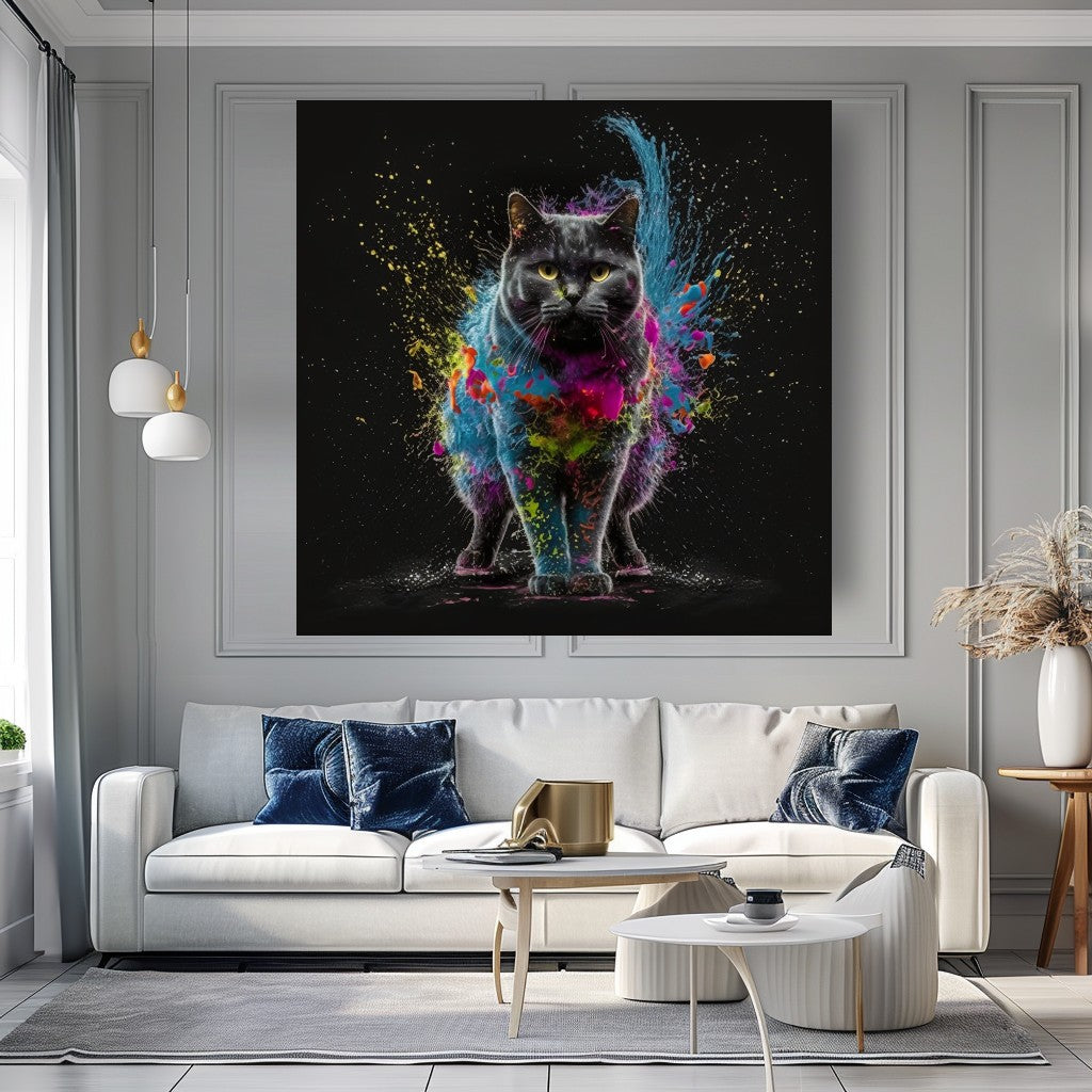 {{ product.title }} canvas artwork by Tanya Mirelle – modern wall decor – original artwork for home, living room, office, or gallery