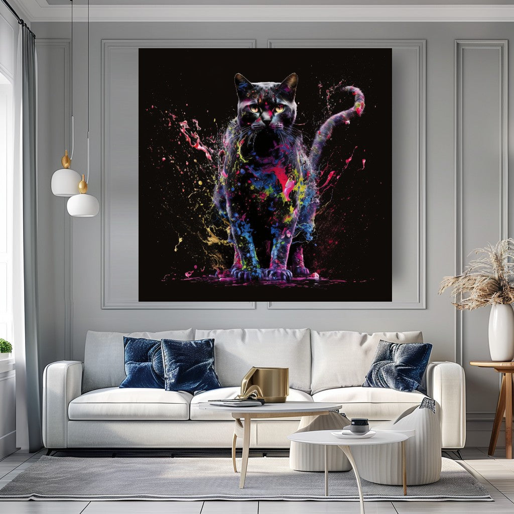 {{ product.title }} canvas artwork by Tanya Mirelle – modern wall decor – original artwork for home, living room, office, or gallery