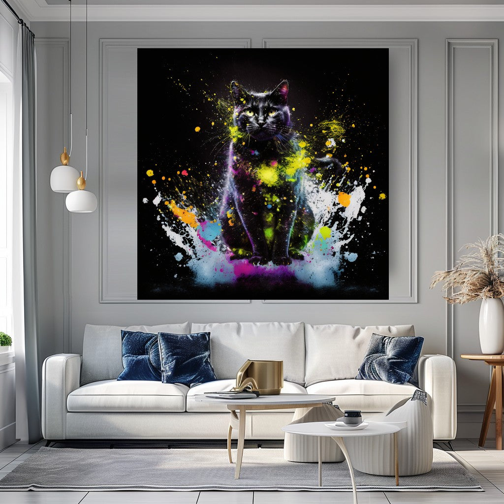 {{ product.title }} canvas artwork by Tanya Mirelle – modern wall decor – original artwork for home, living room, office, or gallery