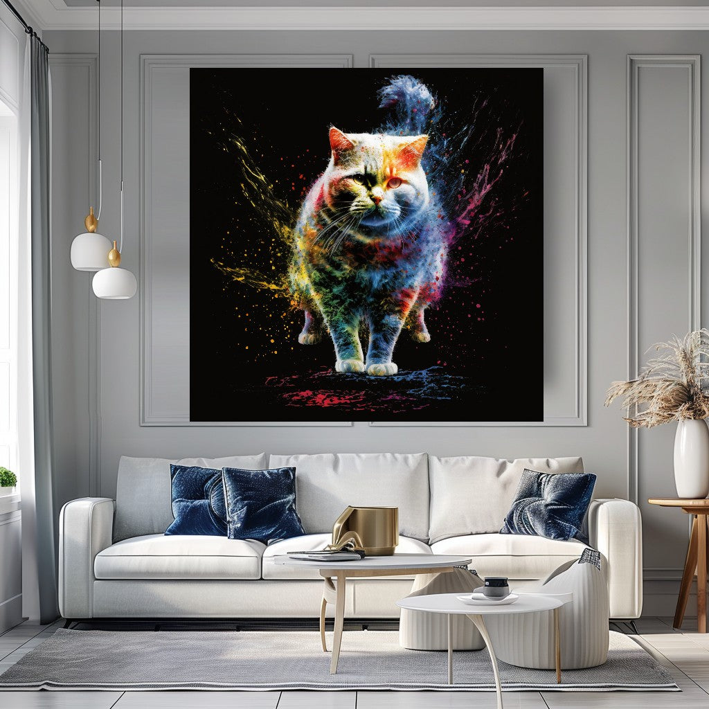 {{ product.title }} canvas artwork by Tanya Mirelle – modern wall decor – original artwork for home, living room, office, or gallery