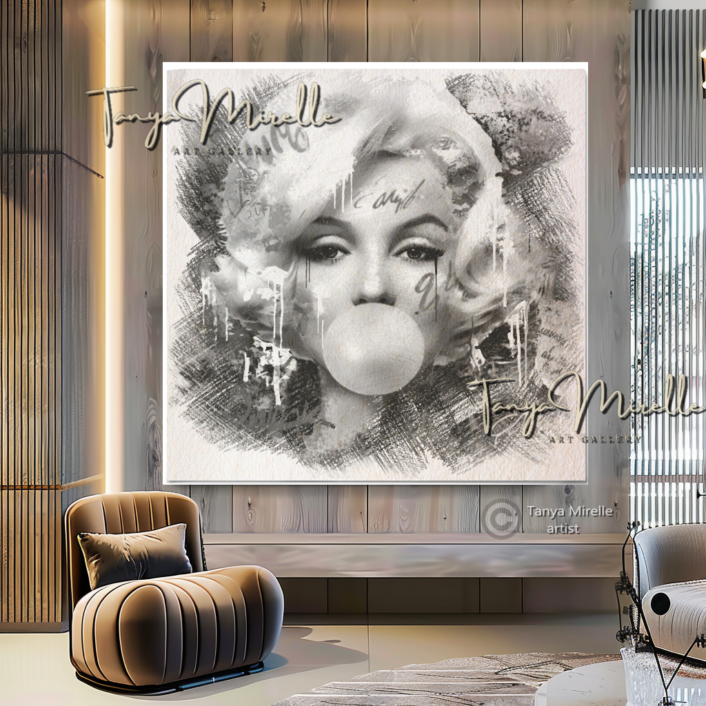 {{ product.title }} canvas artwork by Tanya Mirelle – modern wall decor – original artwork for home, living room, office, or gallery