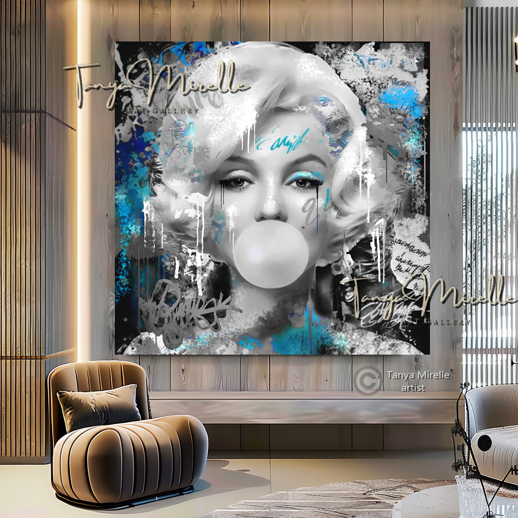 {{ product.title }} canvas artwork by Tanya Mirelle – modern wall decor – original artwork for home, living room, office, or gallery
