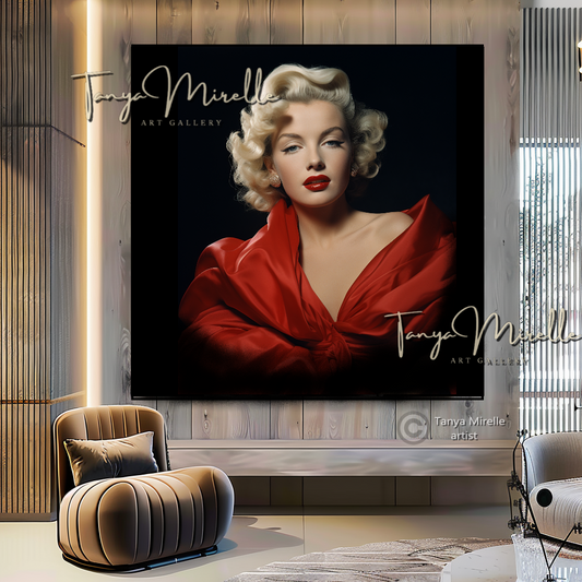 Charming Marilyn Monroe Art Print C canvas print canvas wall art celebreti art print giclée prints graffiti art print graffiti canvas graffiti canvas art hollywood art print large canvas print large wall art Large Wall Art Decor merilyn monroe art print Merilyn Monroe painting modern abstract art modern art print pop art print print on canvas ready to hang canvas street art on canvas stretched canvas art wall art prints watercolor art