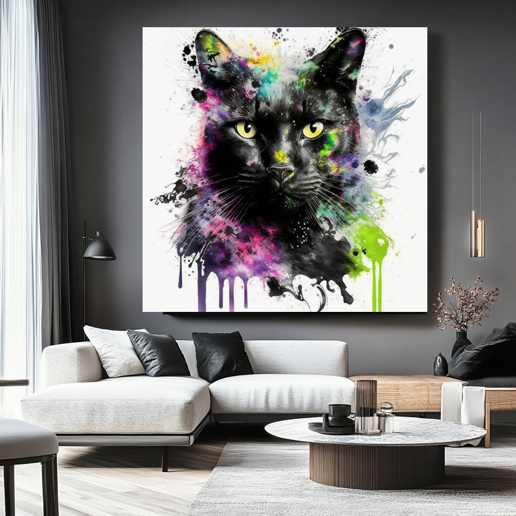 {{ product.title }} canvas artwork by Tanya Mirelle – modern wall decor – original artwork for home, living room, office, or gallery