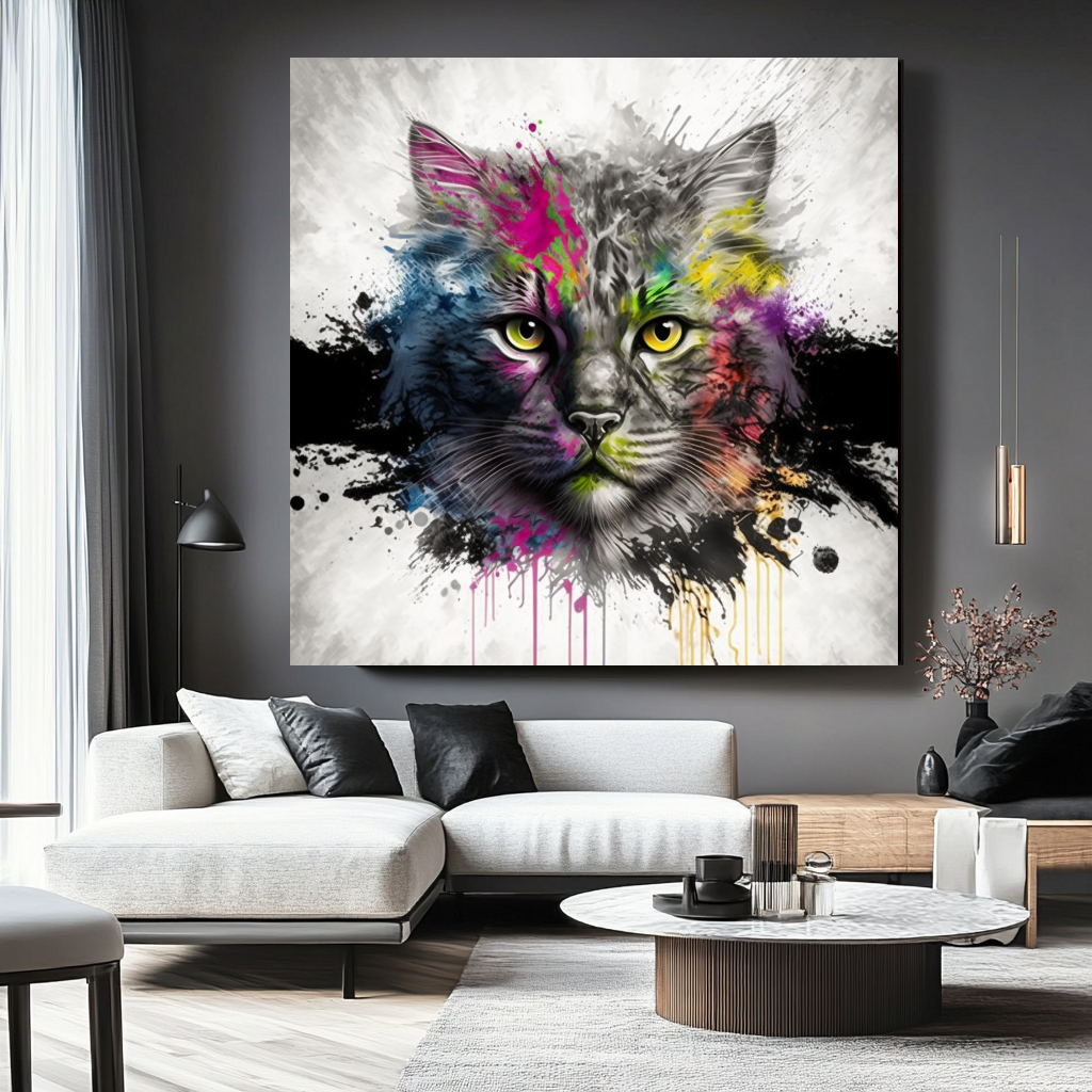 {{ product.title }} canvas artwork by Tanya Mirelle – modern wall decor – original artwork for home, living room, office, or gallery