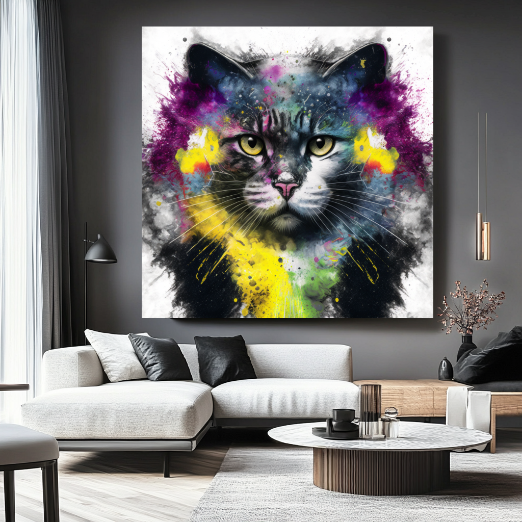 {{ product.title }} canvas artwork by Tanya Mirelle – modern wall decor – original artwork for home, living room, office, or gallery