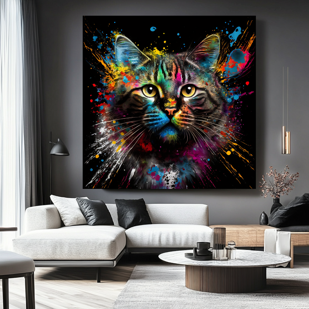 {{ product.title }} canvas artwork by Tanya Mirelle – modern wall decor – original artwork for home, living room, office, or gallery