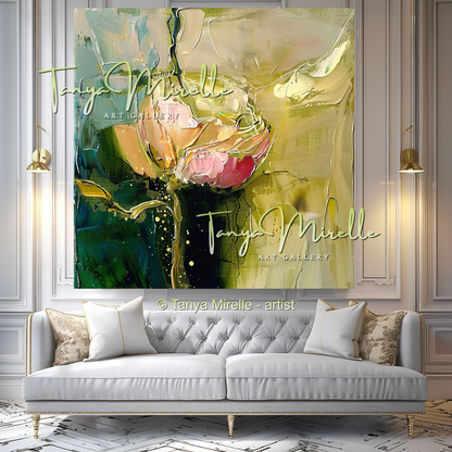 Modern Impasto Art for Contemporary Homes #336