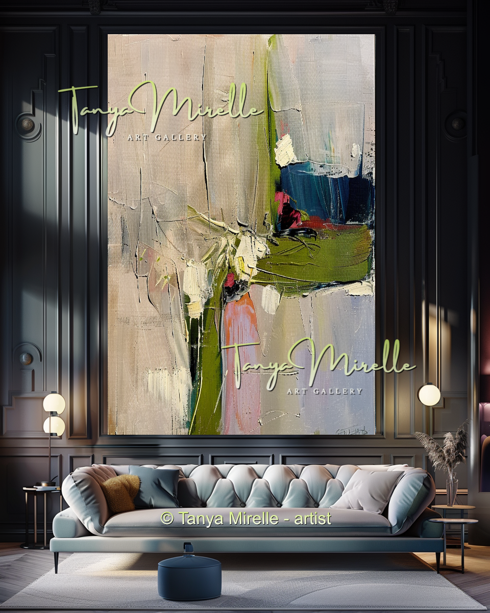 {{ product.title }} canvas artwork by Tanya Mirelle – modern wall decor – original artwork for home, living room, office, or gallery